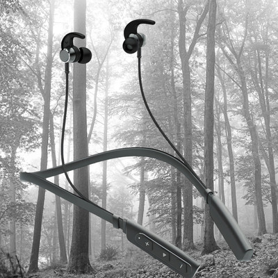 QPG STORE Rokerz 235 Pro Wireless Bluetooth Neckband(0.885 Bluetooth(Black, In the Ear)