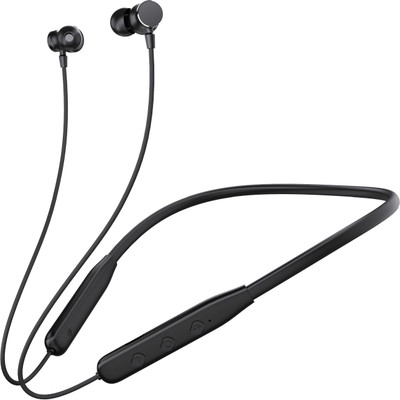 ZPELDORN CH-110 Pro Bass Wireless Neckband with Fast Charging and 48Hr Battery Life3 Bluetooth(Black, In the Ear)