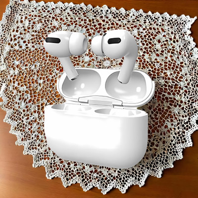 Tedbee TWS Earbuds | Battery Display | Noise Filter Bluetooth(White, In the Ear)