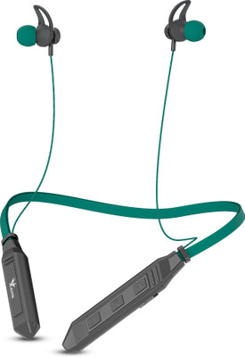 AMS 129 Wireless in Ear Neo Bluetooth with Mic, Fast Charging, Up to 40 Hrs Playtime Bluetooth(Green, In the Ear)