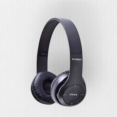 house of common Gaming Headphones (Wireless) with Immersive Explosive Deep Bass_WE Bluetooth & Wired(Black, On the Ear)