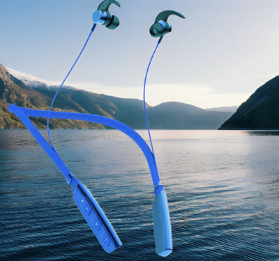 GPQ STORE Rokerz 235 Pro Wireless Bluetooth Neckband(0B.821 Bluetooth(Blue, In the Ear)