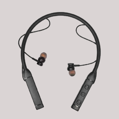 ZEPAD New Launch Long battery life bluetooth earbud neckband best for calling music Bluetooth(Black, On the Ear)