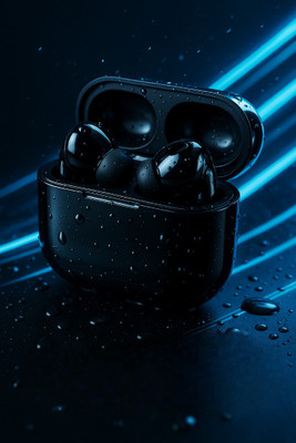 NS WORLD DON PRO 4 Airbud Tws | One BT | Bass |BT Earbuds |Mic & Touch Controls Headphone Bluetooth(Black, True Wireless)