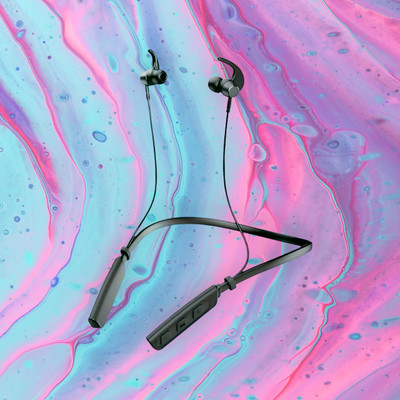GPQ STORE Rokerz 235 Pro Wireless Bluetooth Neckband(0.2347 Bluetooth(Black, In the Ear)