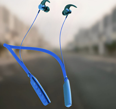 GPQ STORE Rokerz 235 Pro Wireless Bluetooth Neckband(0B.892 Bluetooth(Blue, In the Ear)