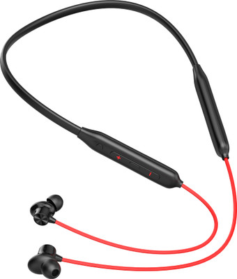 CARRON C2 - MAGNETIC POWER OFF/ON 48Hr Playtime Headphone Neckband (RD2) Bluetooth(Red, In the Ear)