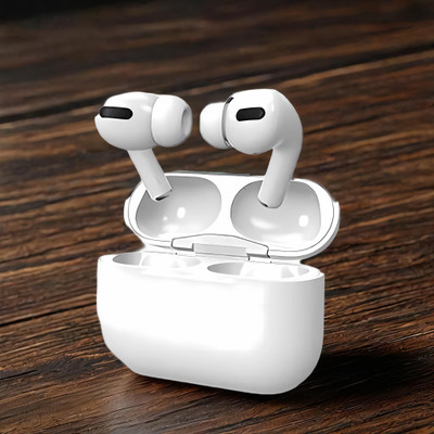 GWALBROS Earbuds Max Hi-Fi Bass & Noise Cancel Bluetooth(White, True Wireless)