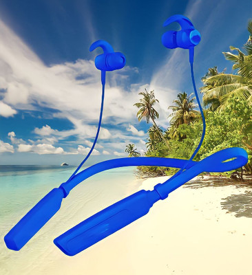 GPQ STORE Rokerz 235 Pro Wireless Bluetooth Neckband(0B.675 Bluetooth(Blue, In the Ear)