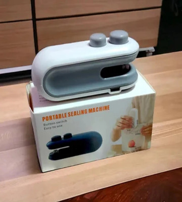 ABlue Clipper package sealing machine | ceiling packing machine mini plastic | poly sealing Hand Held Heat Sealer(100 mm)