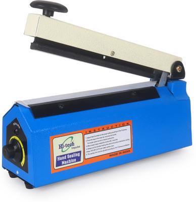 Hi Tech Impulse 8 Inch Poly Sealing machine For Pouch, Food and Plastic Bag Packing Hand Held Heat Sealer(200 mm)