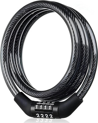 Dwiti Enterprise Multipurpose(Non-Resettable)Number Lock for Bike,Cycle,Helmet,Luggage Cycle Lock Cycle Lock