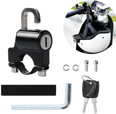 Dazesty Aluminium Key Lock For Helmet