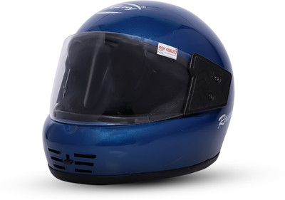 fuery Rider ISI Full Face with Adjustable Strap for Bike Riding Motorbike Helmet Motorbike Helmet(Blue)