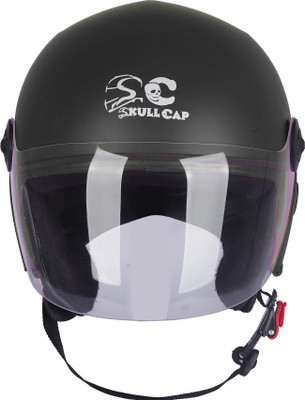 SKULLCAP AREA Motorbike Helmet(Grey)