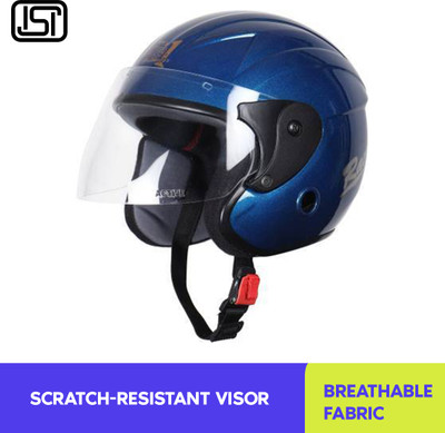 KRC nano Motorsports Helmet (Blue) Motorbike Helmet(BLUE)