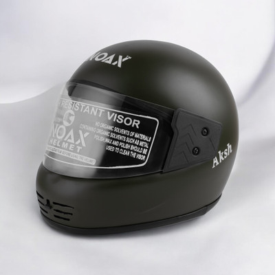 NOAX New_KING OF HELMET UNISEX OPEN FACE motorbike HELMETBLACK74 Motorbike Helmet(Black)