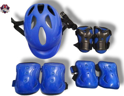 STYRKR Helmet for Skating, Cycling & Skiing with Adjustable Straps Kit Cycling Helmet(Royal-1)