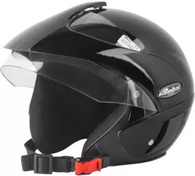4U SUPREME RB 580 Half Face ISI Marked 100% ABS With Unbreakable Visor Motorbike Helmet