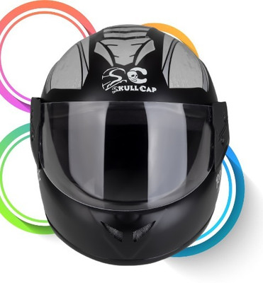 SKULLCAP NEW MODAL 20-ARB Motorbike Helmet(Grey)