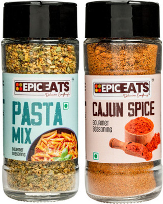 EPICEATS Cajun Seasoning (45 gms)|Pasta Mix (51 gms)|Excellent flavour |Combo |Pack-2(96 g)