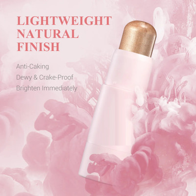 EVERERIN Highlight Shimmering Waterproof Long Lasting For All Skin Type-08 Highlighter(CREAMY)