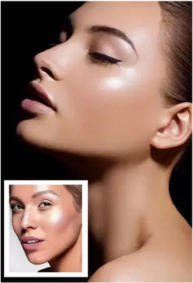 Amaryllis Professional Illumination Face Makeup Shimmer Powder Highlighter With Pearl Highlighter(Gold, Silver)