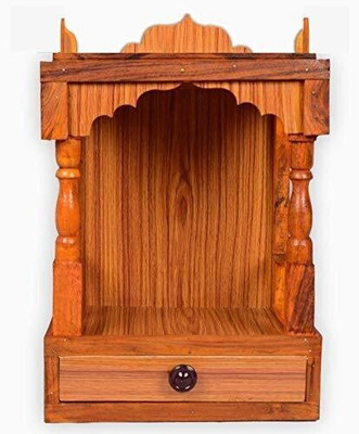 jsr enterprises Solid Wood Home Temple(Height: 45, Knock Down)