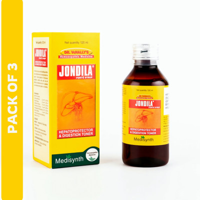 MEDISYNTH Jondilla Forte Syrup(3 x 200 ml)
