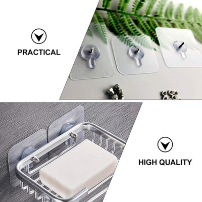 KRAZE Self Adhesive No Drill Wall Nail Photo Hook for hanging SCREWx18.36 Hook 18(Pack of 1)