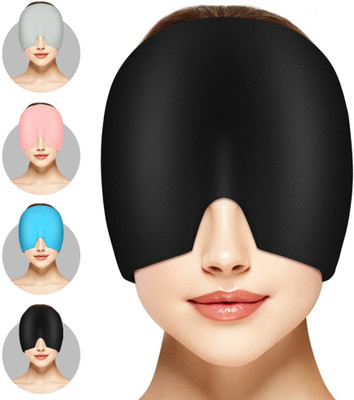 REMICH Migraine Relief Cap Headache Eye Mask for Puffy Eyes,Tension,Sinus&Stress Relief Head Support(Multicolor)