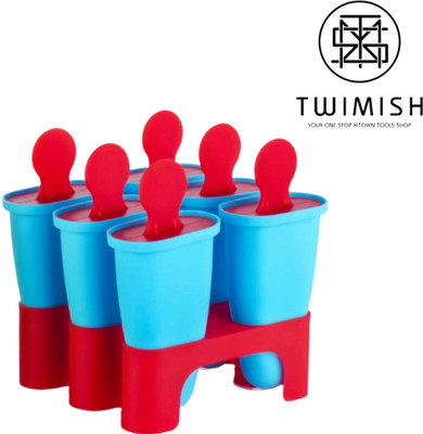Twimish 180 ml Manual Ice Cream Maker(Red)