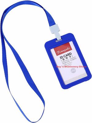 Dey 's stationery store 1 Card Holder(Set of 1, Blue)