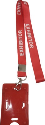 Dey 's stationery store Silk Lanyard, ID Badge Holder(Pack of 1)