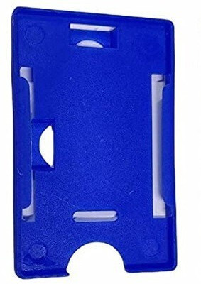 JSMSH Plastic ID Badge Holder(Pack of 25)
