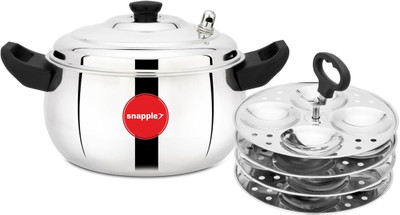 Snapple CURVVEE Induction & Standard Idli Maker(4 Plates , 16 Idlis )