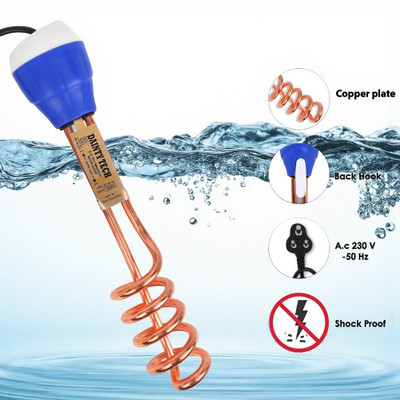 Dainty TECH IMMERSION 2000 W Copper DT11 2000 W Shock Proof Immersion Heater Rod(Water)