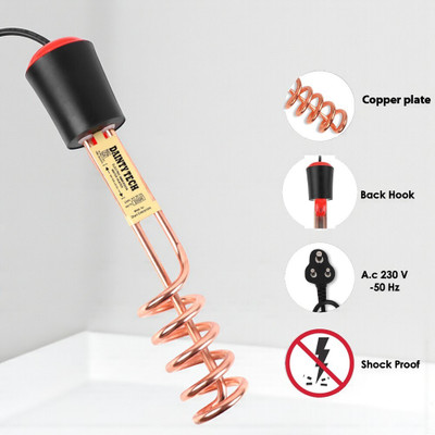 Dainty TECH ISI Mark Shock-Proof & Water-Proof Copper DT12 2000 W Shock Proof Immersion Heater Rod(Water)