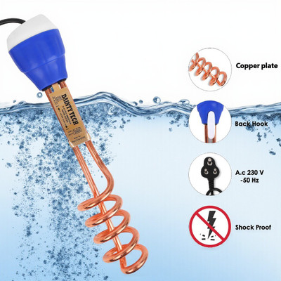 Dainty TECH IMMERSION 2000 W Copper DT12 2000 W Shock Proof Immersion Heater Rod(Water)