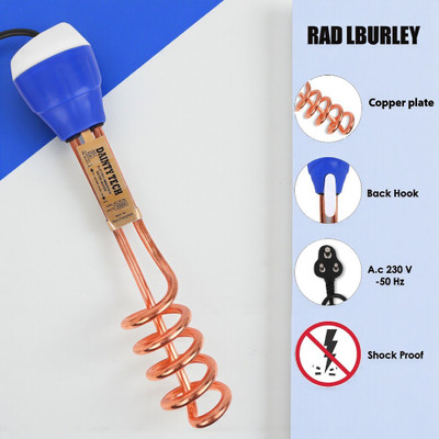 Dainty TECH IMMERSION 2000 W Copper DT10 2000 W Shock Proof Immersion Heater Rod(Water)