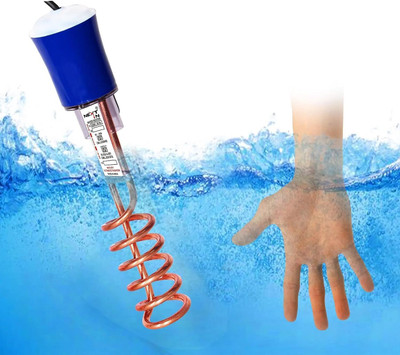 LONGWINGS Immersion water heater copper rod waterproof 1500 W Shock Proof Immersion Heater Rod(WATER)
