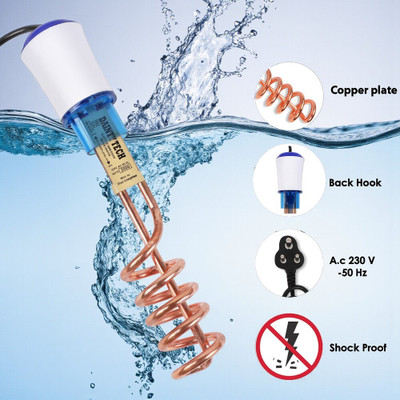 Dainty TECH Submersible Copper DT02 2000 W Shock Proof Immersion Heater Rod(Water)