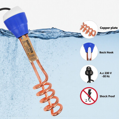 Dainty TECH IMMERSION 2000 W Copper DT19 2000 W Shock Proof Immersion Heater Rod(Water)