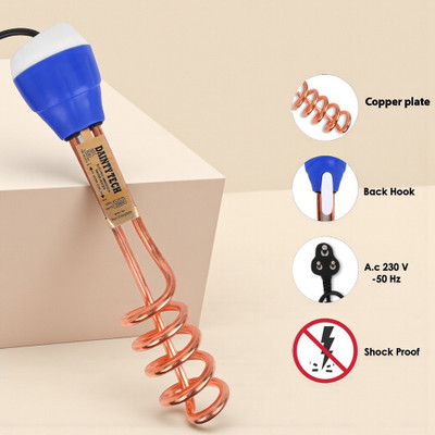 Dainty TECH IMMERSION 2000 W Copper DT02 2000 W Shock Proof Immersion Heater Rod(Water)