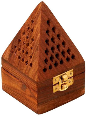 SWH Wooden 1 Piece Incense Holder / Incense Stand Wooden Incense Holder(Brown)