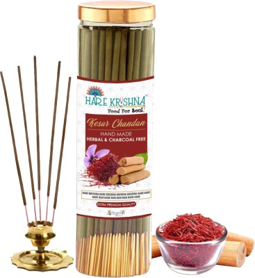 Vringra Kesar Chandan Agarbatti incense Sticks-Sandalwood Agarbatti Sticks-Pooja Need -Chandan Incense Sticks(200, Set of 1)