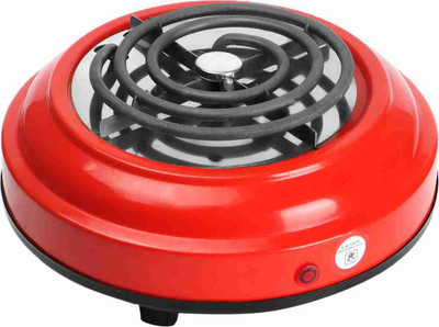 DEE Sons 1000 W Induction Cooktop Push Button(Red, TRAVEL ROUND HOT PLATE)