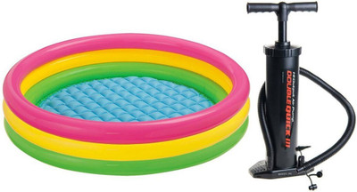 Tinybloom Swim Luxury LoungeTinybloom2222 Inflatable Swimming Pool(Multicolor)