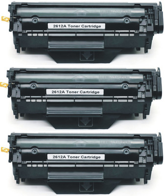 HYNEAR Toner Compatible 3PC. EASY REFILL FOR HP LASERJET 1010/1012/1015/1018/1020 Black Ink Cartridge