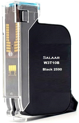 salaar W3T10B / 2590 Solvent Black Ink Cartridge Compatible for Handheld Inkjet Printer Black Ink Cartridge
